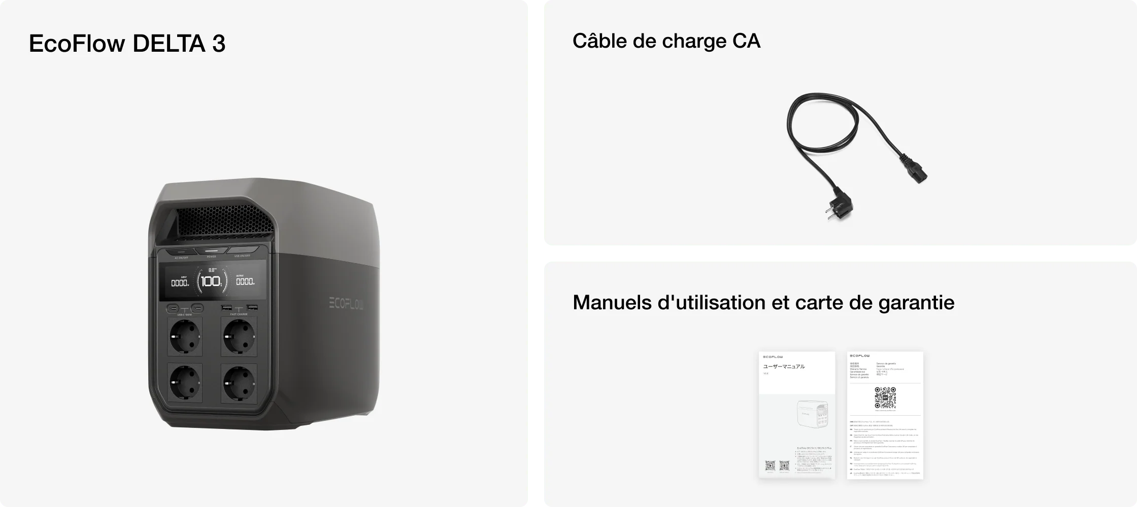 Contenu du coffret
