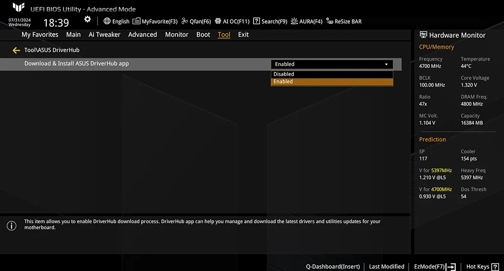 ASUS DriverHub