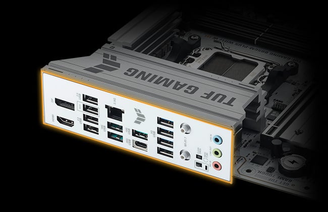 Pre-mounted I/O shield