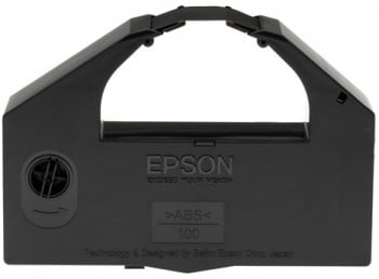 Epson SIDM Noir Ruban Cartouche pour DLQ-3000/+/3500 (C13S015066BA)
