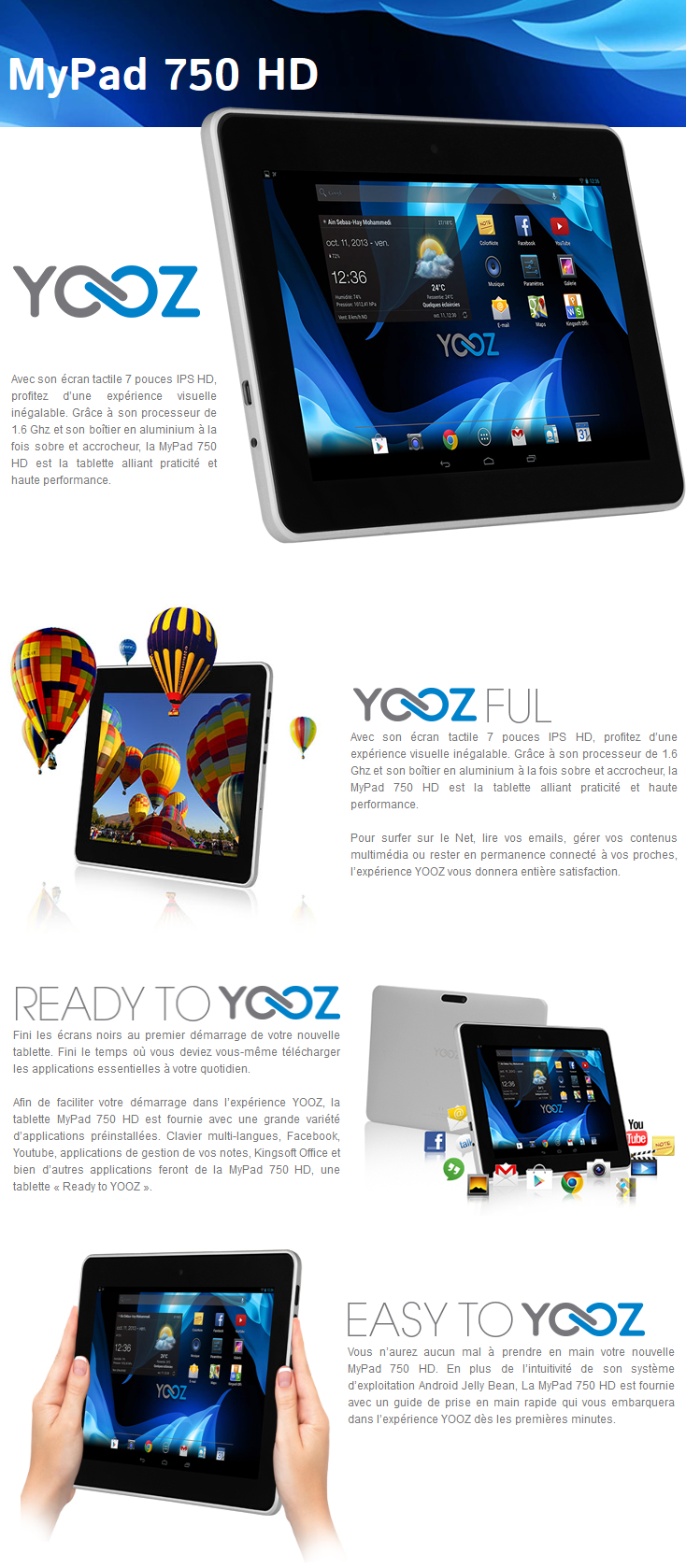 Tablette Android, Tablette Android 10 Pouces 12, 8GB Maroc