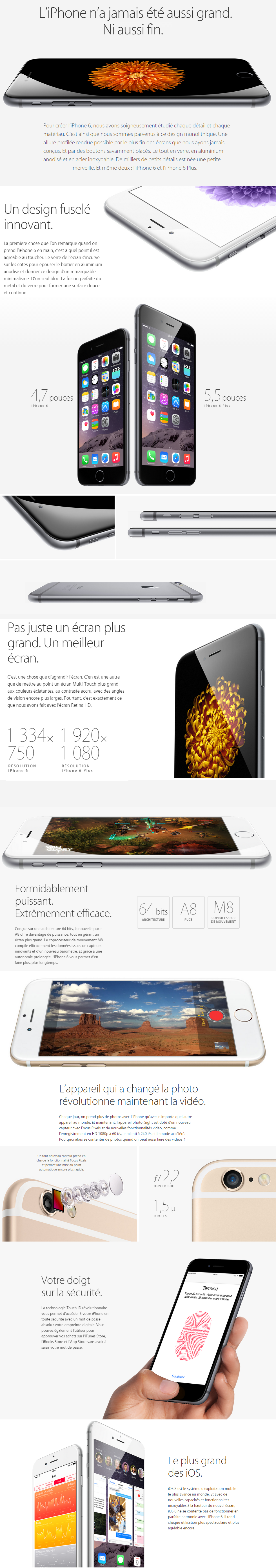 Acheter iPhone 6 Apple Smartphone Maroc