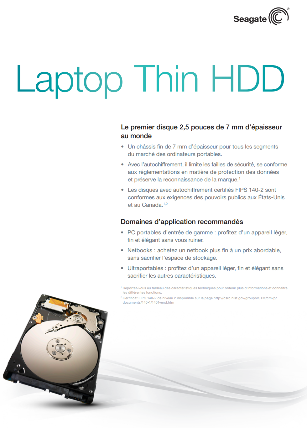 Acheter Disque dur interne 2,5" Seagate Laptop Thin HDD - 500 GB 5400 tr/min SATA 3 Gbits/s Maroc