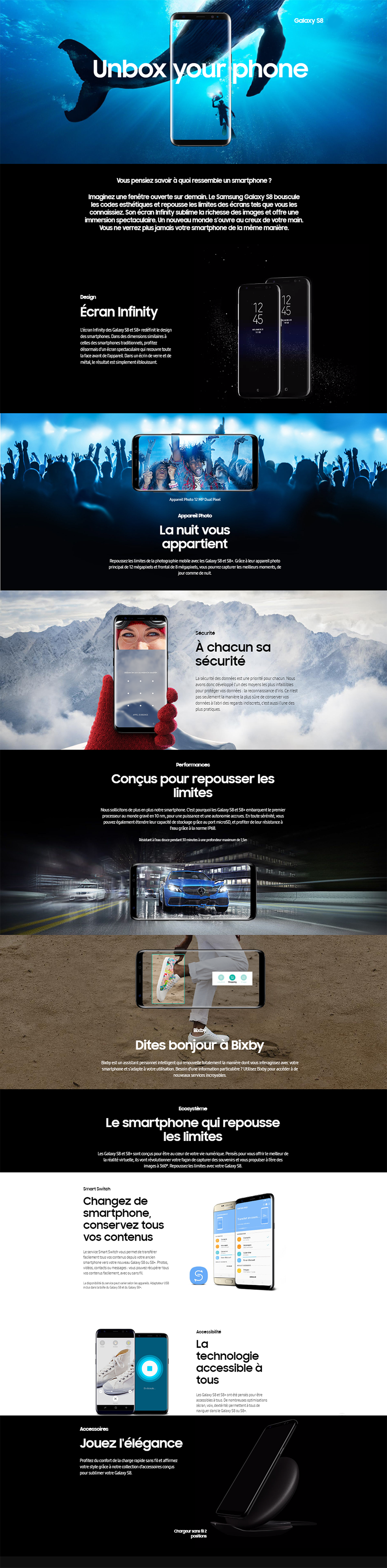 Acheter Smartphone 4G Samsung Galaxy S8 Maroc