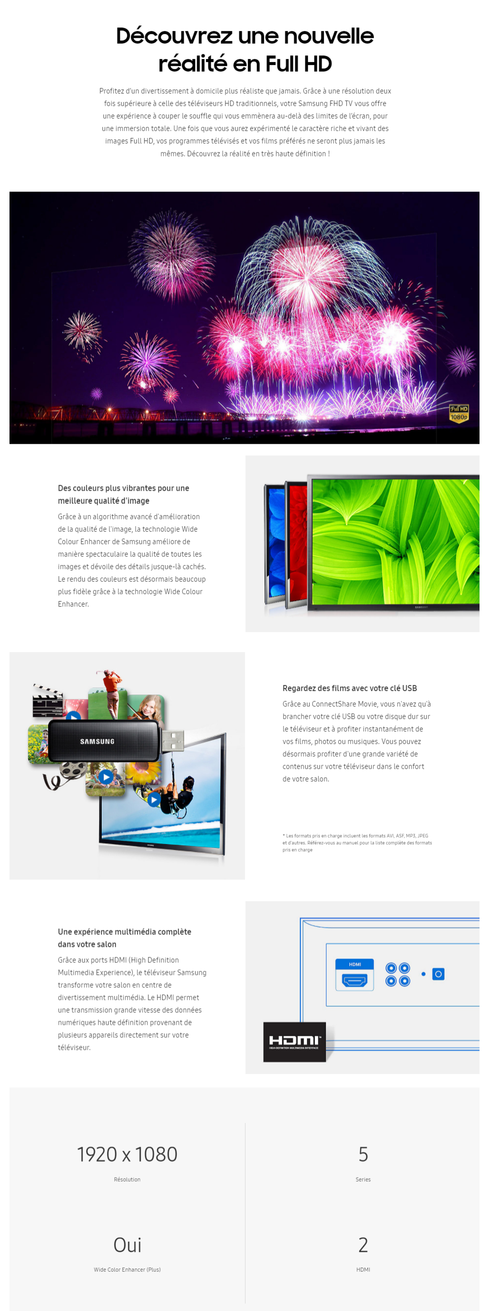 Acheter TV Samsung 58" Full HD Flat Smart TV J5270 Series 5 (UE58J5270ASXTK) Maroc