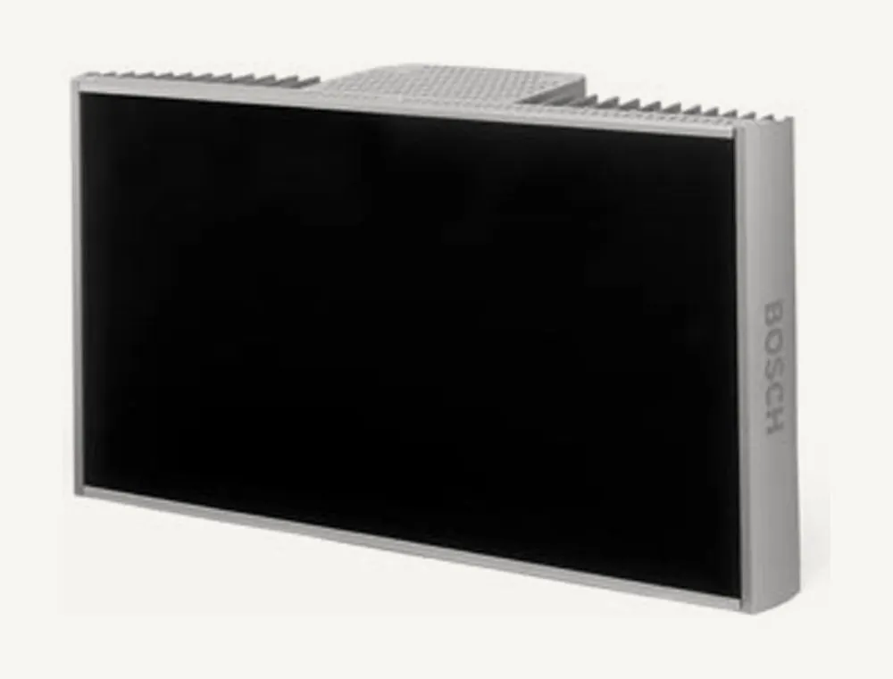Radiateur infrarouge Bosch Integrus LBB4511/00, panneau d'émission noir et dissipateur à ailettes