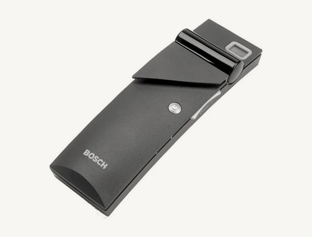 Récepteur de poche Bosch Integrus LBB4540/04 anthracite, écran LCD et bouton marche/arrêt