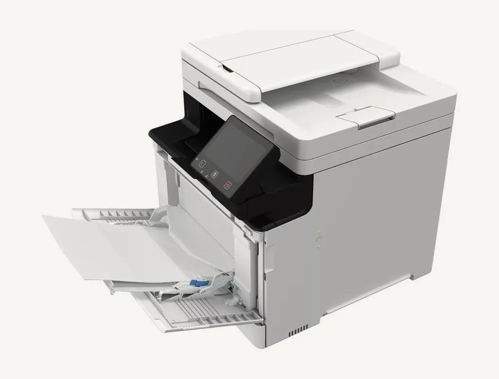 Canon MF752Cdw II avec le bac multifonction ouvert
